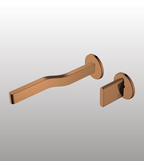 Brass Wall Mounted Mixer With Progressive Cartridge – Aquant India